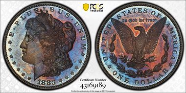 1883 $1 PR64