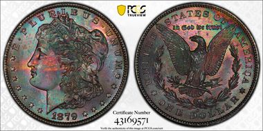 1879-S $1 MS66
