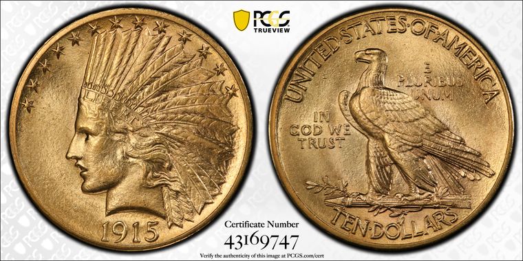 Cert 43169747 - Coin Image