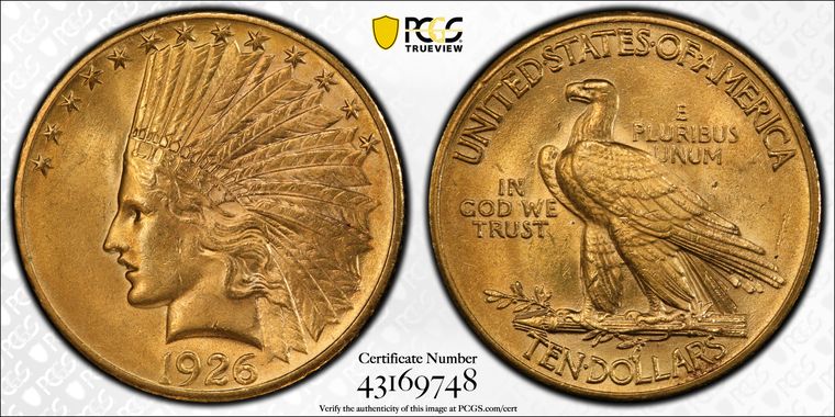 Cert 43169748 - Coin Image