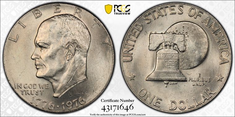 Cert 43171646 - Coin Image