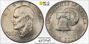 1976-D $1 Type 2 MS63