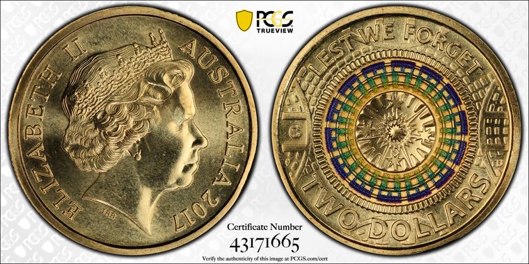 Cert 43171665 - Coin Image