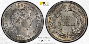 1894 10C MS61