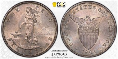 1903 Peso MS65