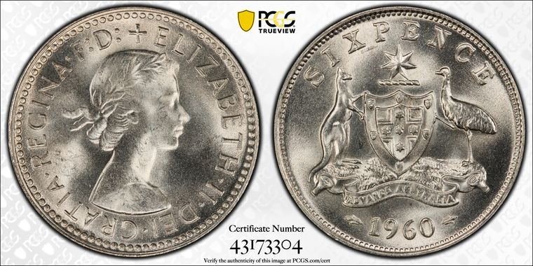 Cert 43173304 - Coin Image