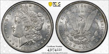 1897 $1 AU58