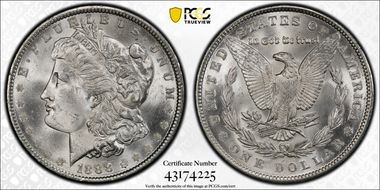 1888 $1 MS63
