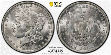 1883-O $1 MS63