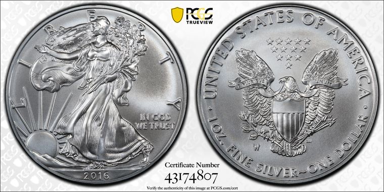 Cert 43174807 - Coin Image