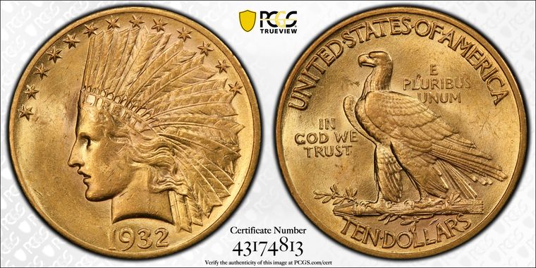 Cert 43174813 - Coin Image