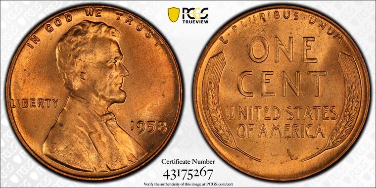 Cert 43175267 - Coin Image