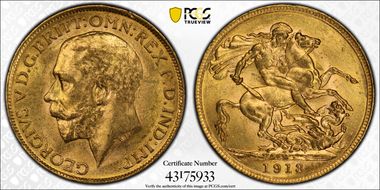 1913-M Sov S-3999 MS63