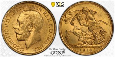 1913-S Sov S-4003 MS64