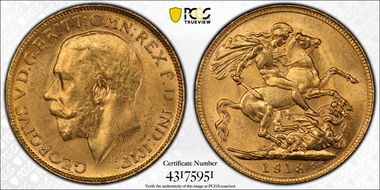 1918-P Sov S-4001 MS63+