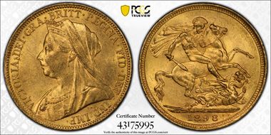 1898-S Sov S-3877 MS62+