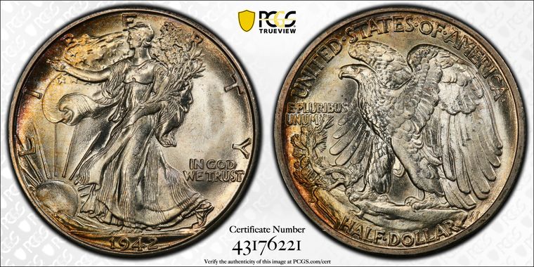 Cert 43176221 - Coin Image