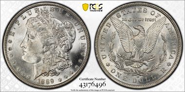 1889-O $1 MS64