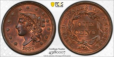 1838 1C MS66RB