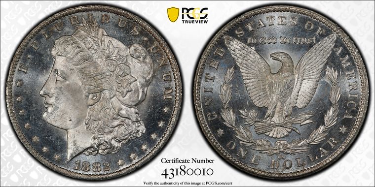 Cert 43180010 - Coin Image