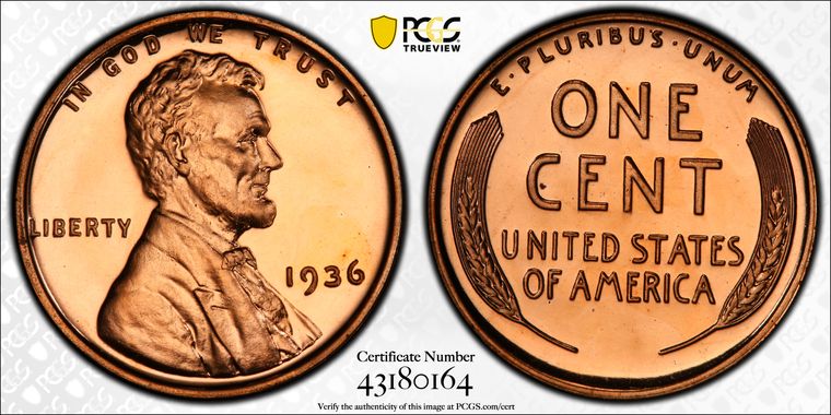 Cert 43180164 - Coin Image