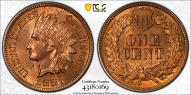1887 1C MS64RD