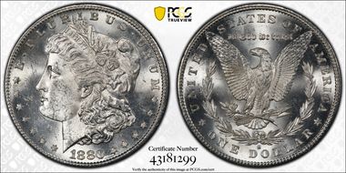1880-S $1 MS63
