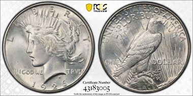 1926-D $1 MS64