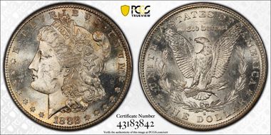 1882-S $1 MS64