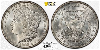 1903-O $1 MS66