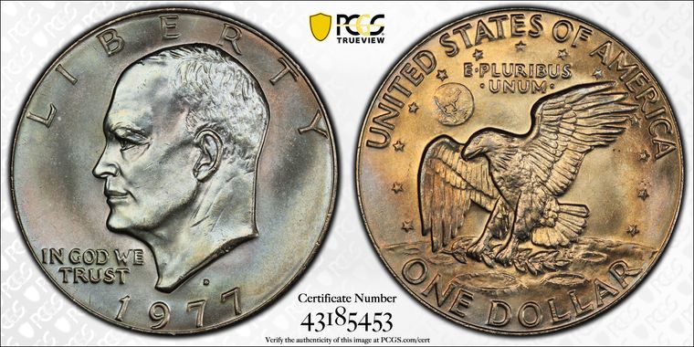 Cert 43185453 - Coin Image