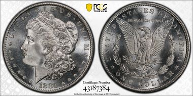 1880-S $1 MS67