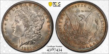 1885-O $1 MS66+