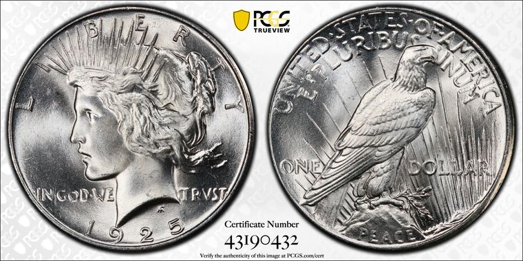 Cert 43190432 - Coin Image