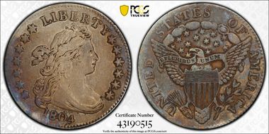 1804 10C 14 Star Reverse N1