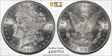1898-S $1 MS65