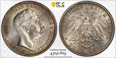 1908-A 3 Mk J-103 AU58