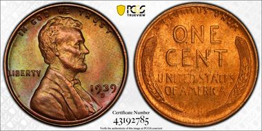 1939-D 1C MS65RB