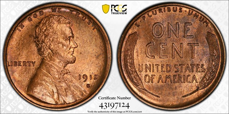 Cert 43197124 - Coin Image