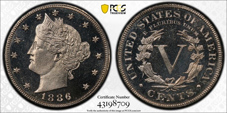 Cert 43198709 - Coin Image