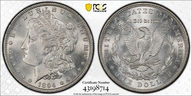 1894 $1 MS64