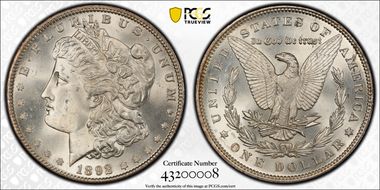 1892 $1 MS65