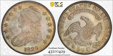 1829 50C O-112a MS66