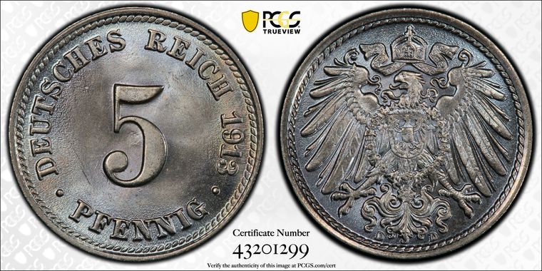 Cert 43201299 - Coin Image