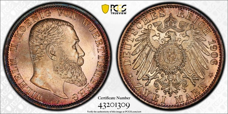 Cert 43201309 - Coin Image