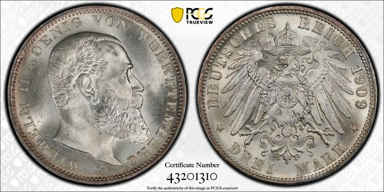 Cert 43201310 - Coin Image