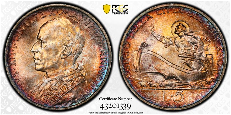 Cert 43201339 - Coin Image