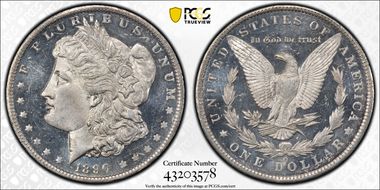 1890-O $1 MS65DMPL