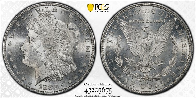 Cert 43203675 - Coin Image