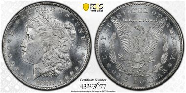 1878-S $1 MS61